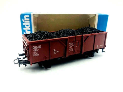 4431 Marklin HO – Open goederenwagen/Wagon ouvert avec charbon (C2600040)