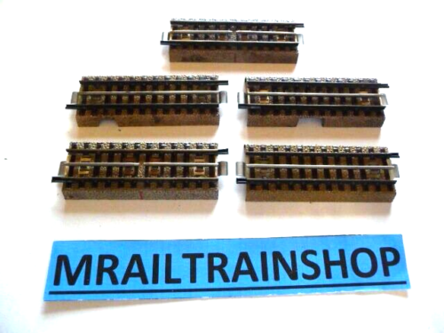 3600D1/2 MARKLIN HO - 5 x RECHTE RAILS/VOIES DROITS 9 cm like 5107 (D2300302)