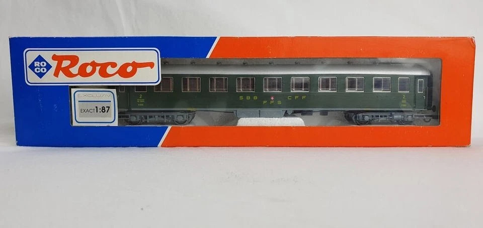 44878 ROCO HO - Zwitsers personenrijtuig 2e klasse OVP (C2500208)