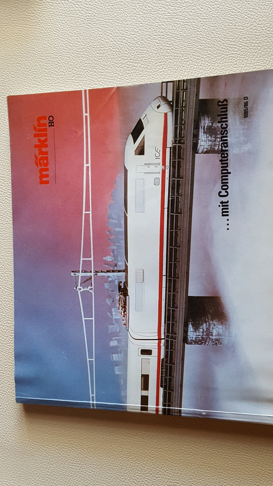 1985/86 Katalog MARKLIN 1985 D/Catalog 1985/86 German (11200472)