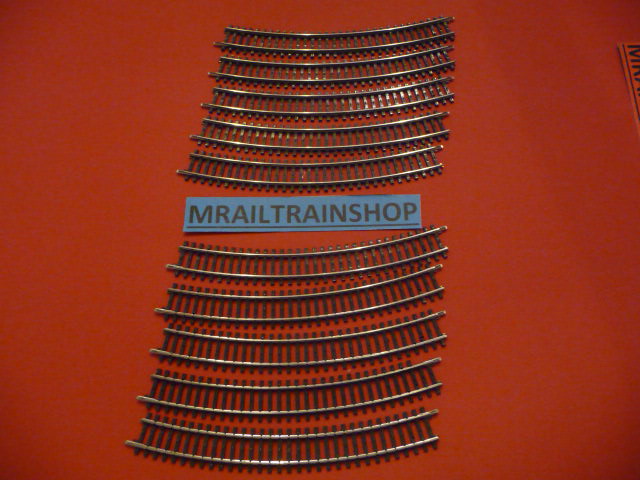 2231 MARKLIN HO -10x Gebogen rails 1/1 30°/Voies courbes 1/1 30° (B2200336)