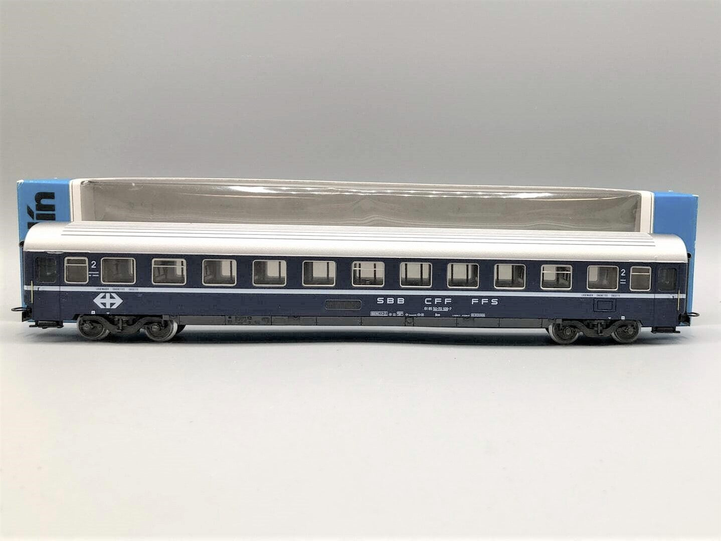 4168 MÄRKLIN HO –Zwitserse D-Zugwagen EUROFIMA/Suisse D-Zug voiture OVP (E2200054)