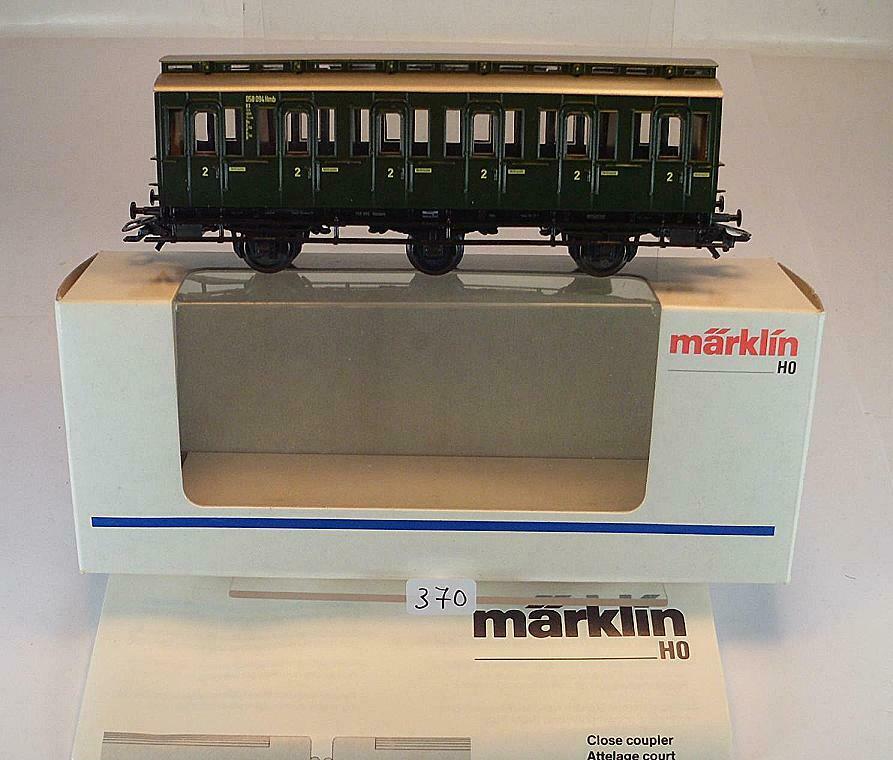 4202 Marklin HO - Comparimentwagen 2de kl./Wagon compartiment 2e cl. OVP (E2102031)