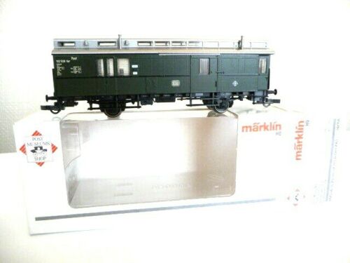 42358 Marklin HO - Postmuseumwagen 2001/Wagon fourgon musée 2001 OVP (E2100578)