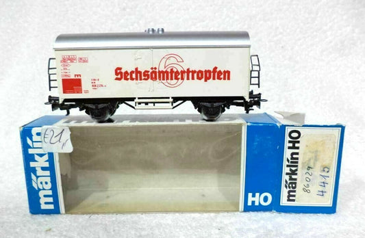 4415 MÄRKLIN HO – Reklamewagen Sechsämtertrophen/Wagon reclame OVP (C2100686)