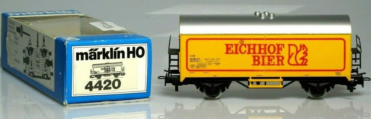 4420 MÄRKLIN – Bierwagen Eichhof bier/Wagon biere Eichhof OVP (C2100409)