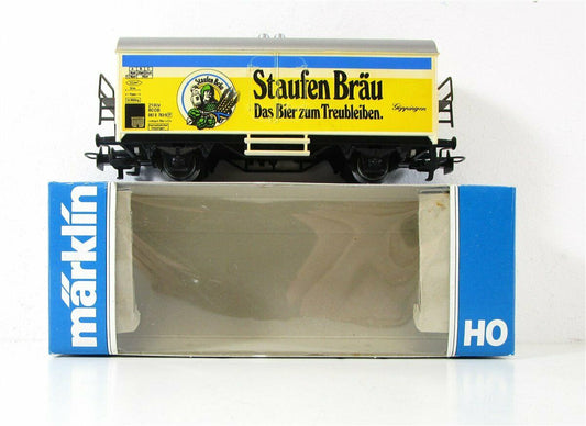 4429 MÄRKLIN – Bierwagen Staufen Brau/Wagon biere Staufen Brau OVP (C2100002)