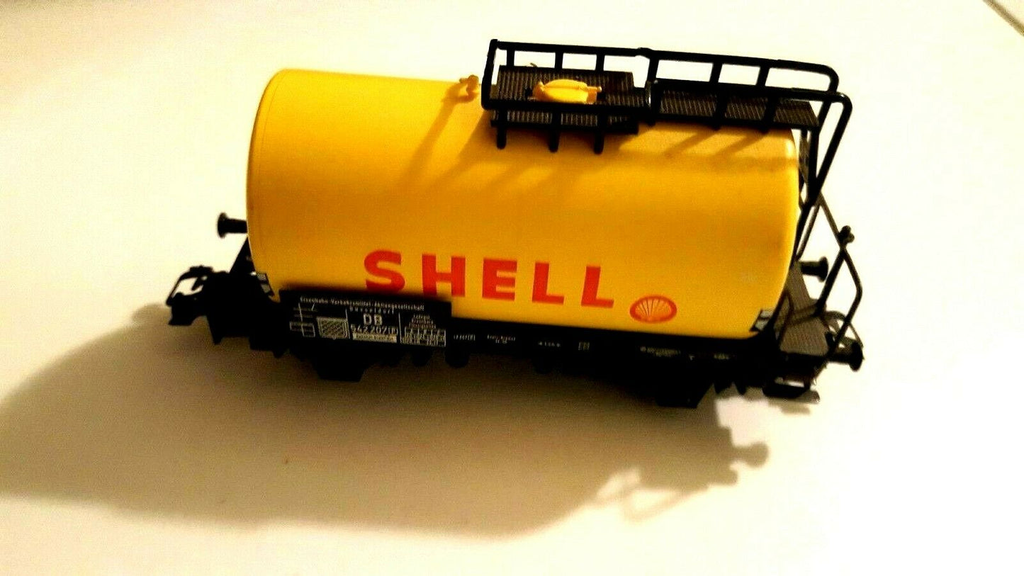 4442 MÄRKLIN HO - Ketelwagen Shell/Wagon citerne Shell Maerklin (E2100908)