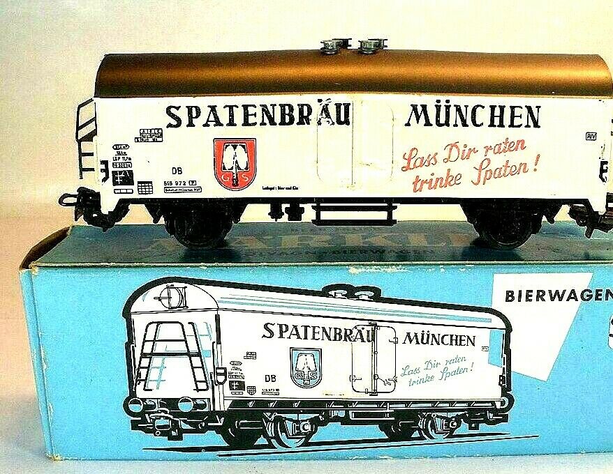 4654 Marklin H0 - Bierwagen "Spatenbrau"/Wagon bierre "Spatenbrau" OVP (C1201636)