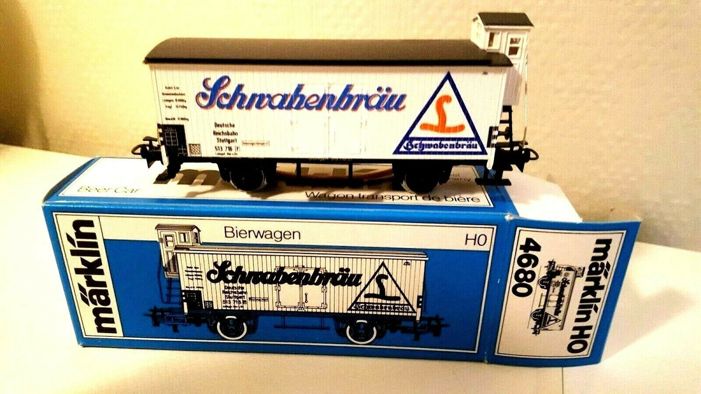 4680 Marklin H0 - Bierwagen "Schwabenbrau"/Wagon bierre "Schwabenbrau OVP (C1800348)