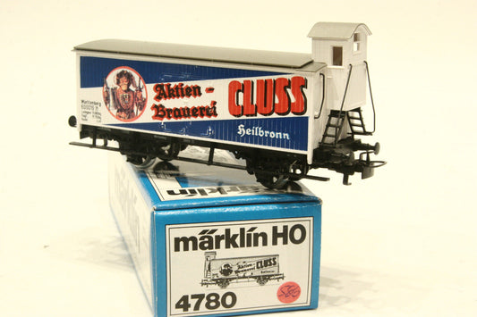 4780 MÄRKLIN–Bierwagen "Cluss Brauerei"/Wagon biere "Cluss Brauerei" OVP (C2100421)