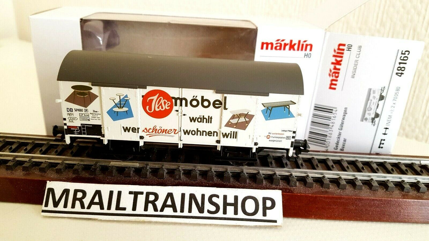 48165 MÄRKLIN – Insider Gesloten goederewagen/insiderwagon OVP (C1800474)