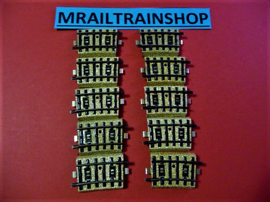 5102 MARKLIN HO - 10 x GEBOGEN RAILS/VOIES COURBES 4,70 CM MÄERKLIN (D1901525)