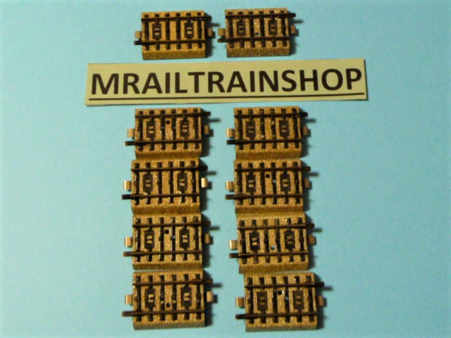 5108 MARKLIN HO - 10 x RECHTE RAILS/VOIES DROITS4,5 cm MÄERKLIN (D1201186)