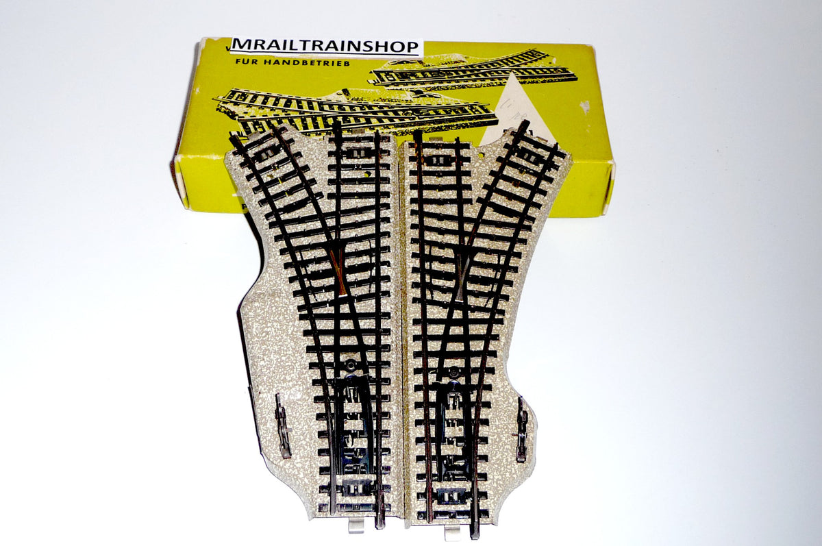 Aiguillage Manuel Märklin HO Gauche Vintage - Réf. 5122 L - Année 1969