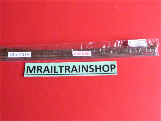 7019 MÄRKLIN HO - 10 x BOVENLEIDING/CATENAIRE 36 cm NEUF/NIEUW/NEW (B1202021)