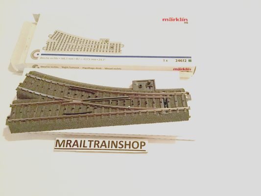 24612 MARKLIN HO - C-AIGUILLAGE/ELEKTRISCHE C-WISSEL NIEUW/NEUF OVP (B2200720)