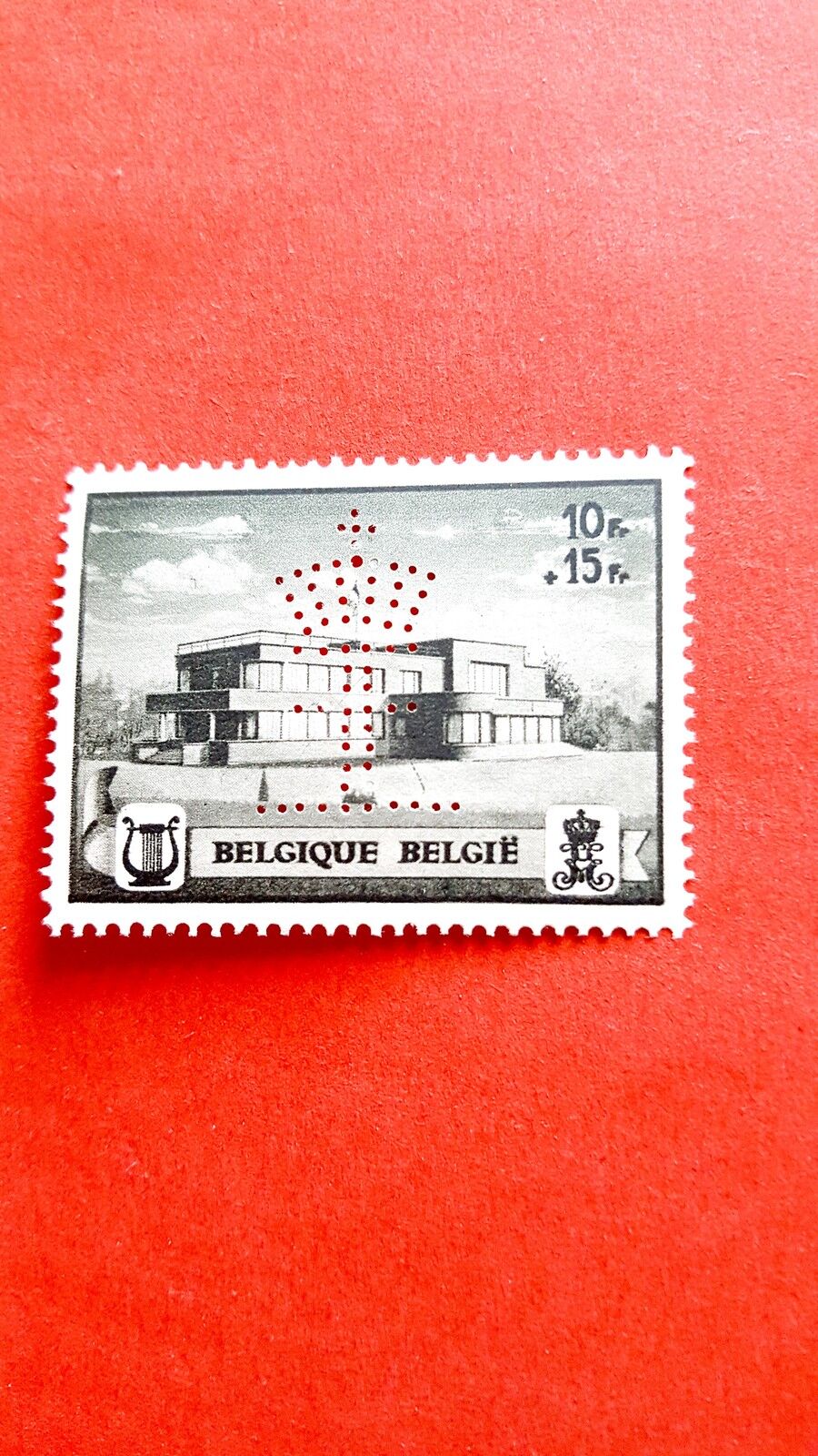 537-V2- Muziekkapel Belgie Variëteiten/Belgique Variëtés postfris ** (K16-0946)