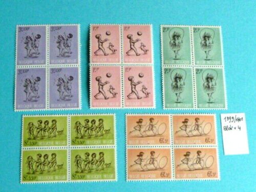 COB 1399/01 Blok x 4 - Belgie - Belgique -Postzegels - Timbres postfris/Neuf **