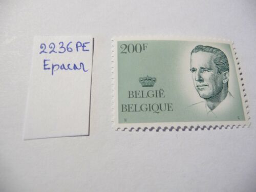 2236 P5a Koning Boudewijn/Roi BaudouinVariëteiten/Variëtés postfris ** (K21-025)