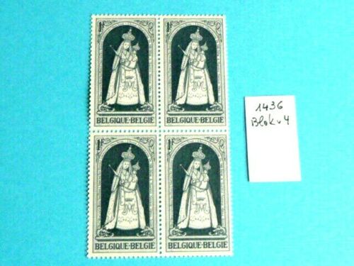 COB 1436 Blok x 4 - Belgie - Belgique -Postzegels - Timbres postfris/Neuf **