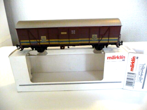 47363 MÄRKLIN HO – WAGON POSTAL SUÉDOIS / WAGON POSTAL SUÉDOIS OVP (B2200666) 