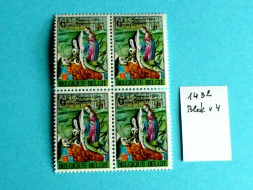 COB 1432 Blok x 4 - Belgie - Belgique - Postzegels - Timbres postfris/Neuf **