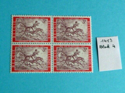 COB 1413 Blok x 4 - Belgie - Belgique -Postzegels - Timbres postfris/Neuf **