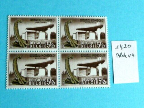 COB 1420 Blok x 4 - Belgie - Belgique -Postzegels - Timbres postfris/Neuf **