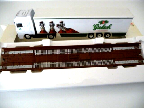 4740 MÄRKLIN HO– Lagevloerwagen/Low Floor wagen + kamion Grolsch bier (E2200387)