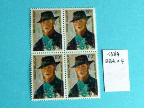 COB 1384 Blok x 4 - Belgie - Belgique -Postzegels - Timbres postfris/Neuf **